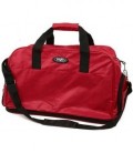 Сумка дорожная на плечо с ручками Cagia 480*290*280 мм, красная