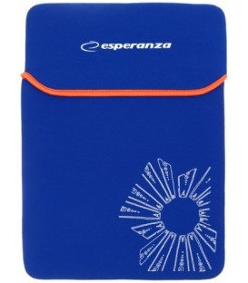 Чехол для ноутбука Esperanza ET124 380*280 мм, синий/черный