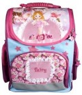 Ранец для средних классов Fairy 280*380*150 мм, фиолетовый + розовый