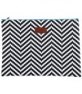 Папка для тетрадей «Феникс+» 330*240 мм, «Черно-белый зигзаг»