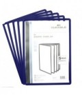 Демопанель в рамке Durable Sherpa синяя (цена за 1 шт.)