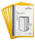 Демопанель в рамке Durable Sherpa желтая (цена за 1 шт.)