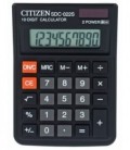 Калькулятор 10-разрядный Citizen SDC-022S компактный черный