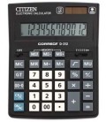 Калькулятор 12-разрядный Citizen D-312 серый