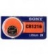 Батарейка литиевая Sony Lithium CR1216, 3V