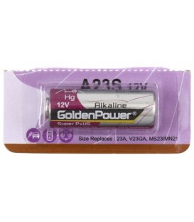 Батарейка щелочная GoldenPower Alkaline A23S, MN21, 12V
