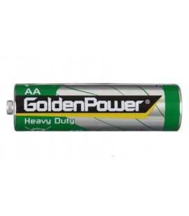 Батарейка солевая GoldenPower Greenergy АА, R6P, 1.5V