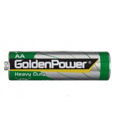 Батарейка солевая GoldenPower Greenergy АА, R6P, 1.5V
