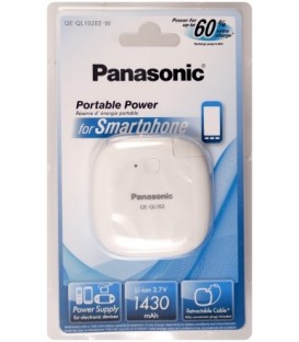 Зарядное устройство Panasonic QE-QL102EE-W 1430 mAh, 3,7 V