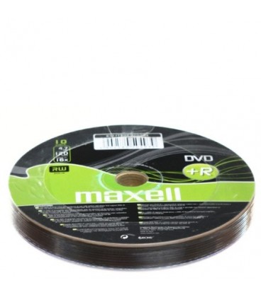 Компакт-диск DVD+R Mirex 16x, 10 шт., в тубе