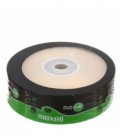 Комапкт-диск DVD+ R Maxell 16x, 25 шт.