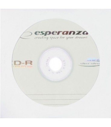 Компакт-диск CD-R Esperanza 56x, в бумажном конверте