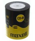 Компакт-диск CD-R Maxell 52x, 100 шт., в тубе