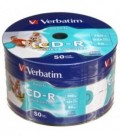 Компакт-диск CD-R Verbatim 52х, 50 шт. в тубе