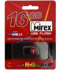 Флэш-накопитель Mirex Arton 16Gb, корпус черно-красный