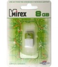 Флэш-накопитель Mirex Arton 8Gb, корпус бело-зеленый