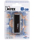 Флэш-накопитель Mirex Line 8Gb, корпус черный