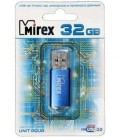 Флэш-накопитель Mirex Unit 32Gb, корпус синий