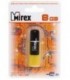 Флэш-накопитель Mirex City 8Gb, корпус черный с желтым