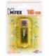 Флэш-накопитель Mirex Elf 16Gb, USB 2.0, корпус прозрачно-желтый