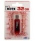 Флэш-накопитель Mirex Elf 32Gb, USB 2.0, корпус прозрачно-красный