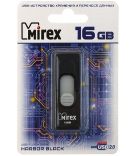 Флэш-накопитель Mirex Harbor 16Gb, корпус черный
