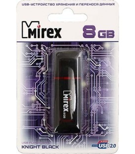 Флэш-накопитель Mirex Knight 8Gb, корпус черный