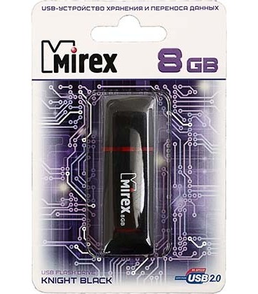 Флэш-накопитель Mirex Knight 8Gb, корпус черный
