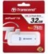 Флэш-накопитель Transcend JetFlash 730 32Gb, корпус белый