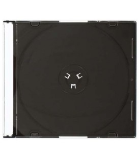 Футляр пластиковый для CD дисков Slim, черный