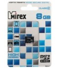 Карта памяти micro SDHC Mirex class 4 micro SDHC, class4, 8Gb