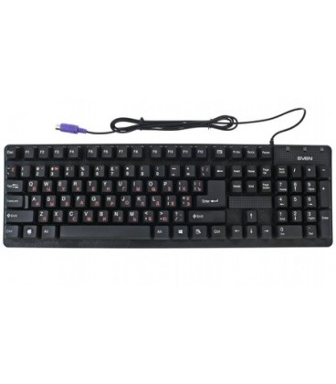 Клавиатура Sven Standart 301 PS/2 черная