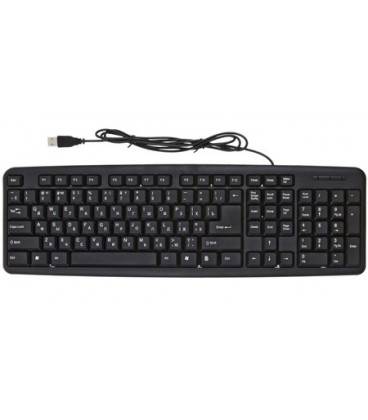 Клавиатура Defender HB-420 USB, проводная, черная
