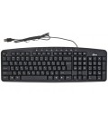Клавиатура Ritmix RKB-141 USB, проводная, черная