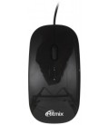 Мышь компьютерная Ritmix ROM-303 проводная, USB, черная