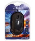 Мышь компьютерная Titanum Piranha TM107K USB, проводная, черная
