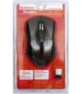 Мышь компьютерная Defender Accura MM-965 USB, беспроводная, черная с серым
