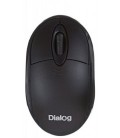 Мышь компьютерная Dialog Pointer MROP-00U USB, беспроводная, черная
