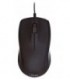 Мышь компьютерная Mirex MSM001BK проводная, USB, черная