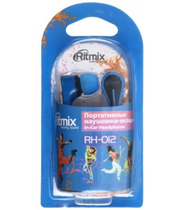 Наушники Ritmix RH-012 синие