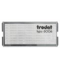 Касса символов для самонаборных штампов Trodat typo 6006 312 символов, высота осн. шрифта 2,2 мм, шрифт для выделения 3,1 мм