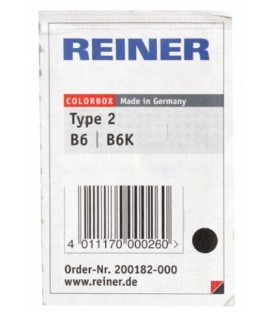 Подушка штемпельная для нумератора Reiner B6 тип B6/B6K 6, черная