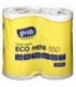 Бумага туалетная Grite Eco Mini 4 рулона, ширина 96 мм, серая