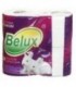 Бумага туалетная Belux 4 рулона, ширина 95 мм, белая