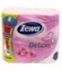 Бумага туалетная Zewa Deluxe 4 рулона, ширина 95 мм, Deluxe Orchid, розовая