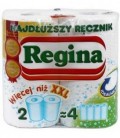 Полотенца бумажные Regina (в рулоне) 2 рулона, белые