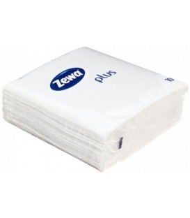 Салфетки сервировочные Zewa Plus 33*33 см, 100 шт., белые