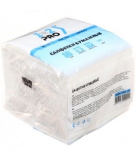 Салфетки сервировочные 1-2-PRO 24*24 см, 100 шт., белые