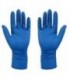 Перчатки латексные хозяйственные Flexy Gloves размер L, синие