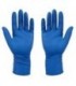 Перчатки латексные хозяйственные Flexy Gloves размер М, синие